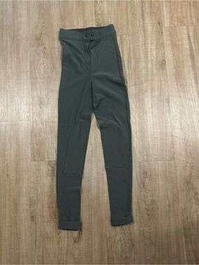 American Apparel High-Waist Stretch Riding Equestrian Pants